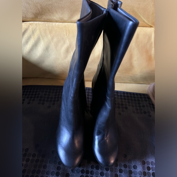 🔥SOLD🔥. Designer wedge booties- purchased at Holt Renfrew! Never worn . - Picture 2 of 4